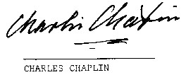 CHARLIE CHAPLIN, SIR